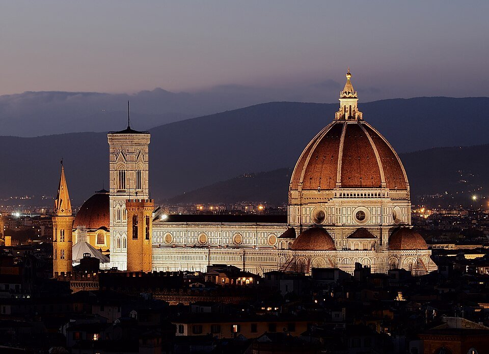 Florence rooftops and the Duomo